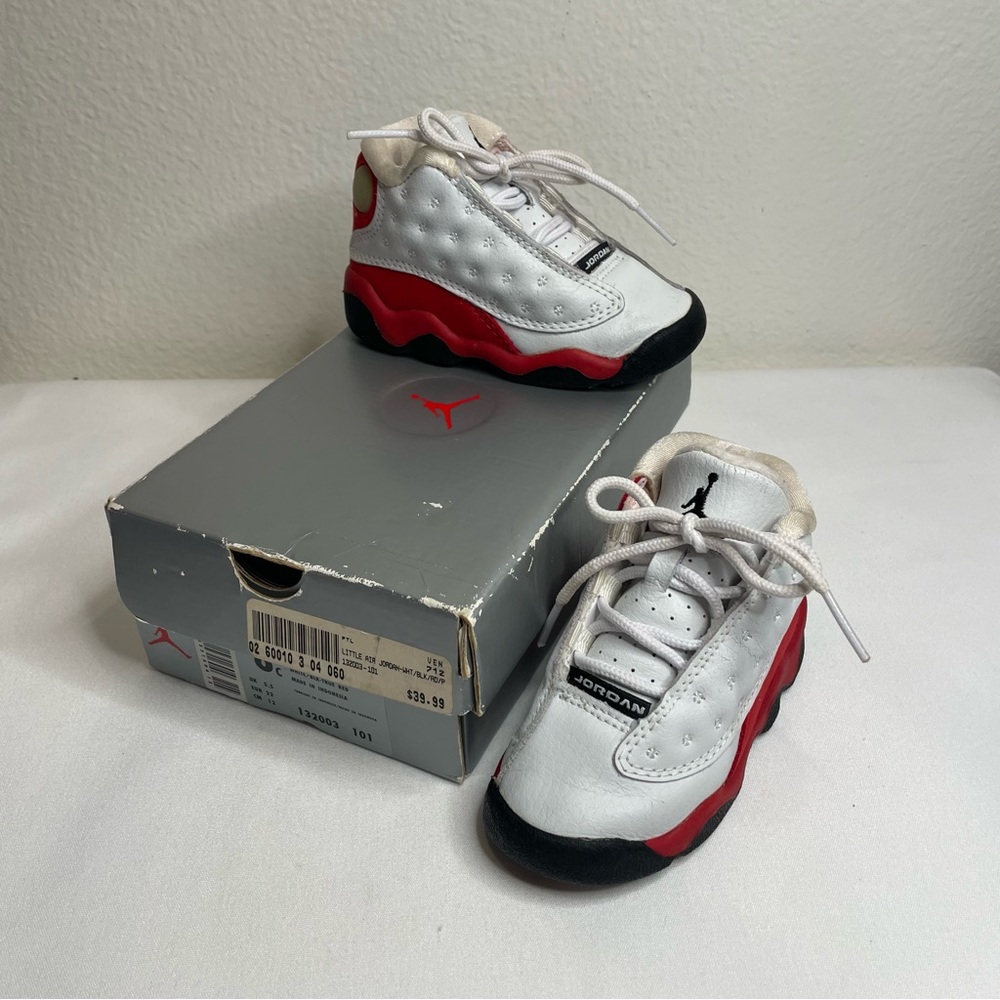 1997 ORIGINAL AIR JORDAN 13 “CHERRY” TODDLER SIZE 6